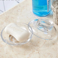 Porte savon transparent